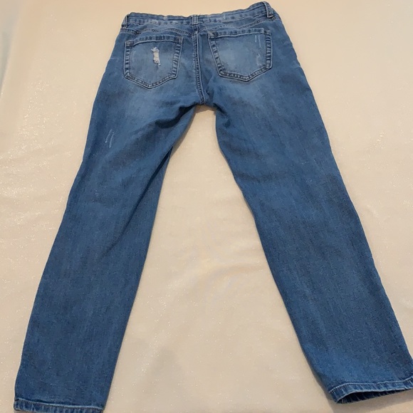 Wax Jean Blue distressed Size 5 - Picture 3 of 7